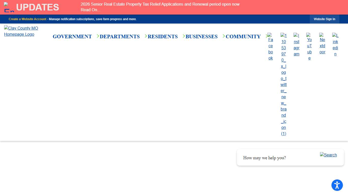 Clay County, MO Official Website